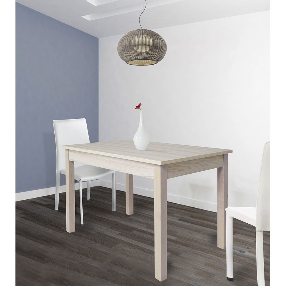 Tavolo Allungabile in Legno Massello Lanni Marcus Larice olmo 160/200x90 cm Tavolo Allungabile in Legno Massello Lanni Marcus Larice olmo 160/200x90 cm