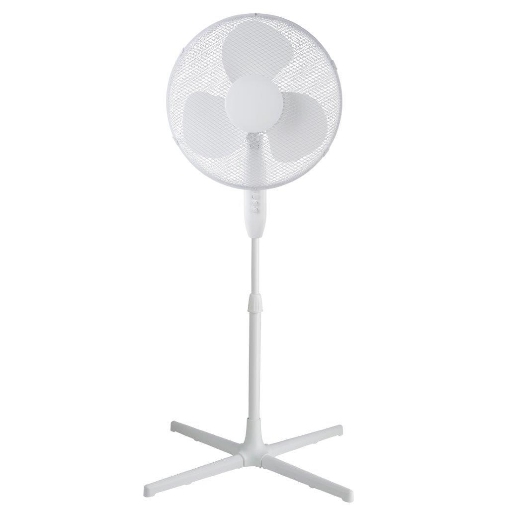 Ventilatore Giglio S Piantana Potenza 40 Watt, bianco, 3 pale 40 cm, 3 velocita Ventilatore Giglio S Piantana Potenza 40 Watt, bianco, 3 pale 40 cm, 3 velocita