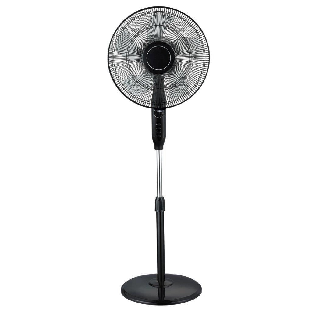 Ventilatore Girasole Piantana da 55 W bianco 5 pale 40 cm timer base robusta Ventilatore Girasole Piantana da 55 W bianco 5 pale 40 cm timer base robusta