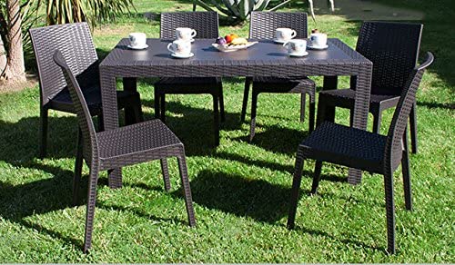 sedia da giardino antracite