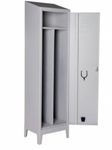 Armadio metallo spogliatoio 101x33x180 cm 3 a porte