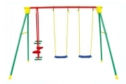 Altalena KIKO 4 Gioco Per Bimbi da 3 a 10 anni in metallo 294x166x200 cm