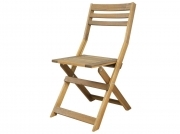 2 Sedie Arleston Pieghevole Struttura in legno di Acacia M0725 42x58xH86 cm