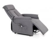 POLTRONA RELAX RECLINABILE MIKA ELETTRICA COLORE CREMA TELECOMANDO ALZAPERSONA