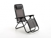 Sdraio mod. Spring reclinabile Antracite M0700-38 gravity 65x90xH111 cm.