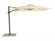 Ombrellone alluminio prof.le mod. Next 3x7 mt a braccio decentrato beige 250 gr.