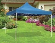 GAZEBO MOD. PAGODA MISURA 3X3 COLORE TELO BIANCO, BLU O VERDE FISARMONICA