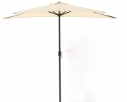 OMBRELLONE HALFMOON Diam. 270cm Ecru M0436-21