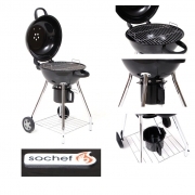 Barbecue a carbone, area di cottura diam. 47cm mod. Pupo