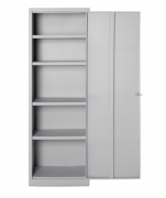 Armadio tuttopiani in metallo ad una sola porta battente misura 60x40x176