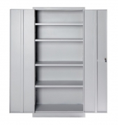 Armadio in metallo per archivio ufficio 100x45x200 in kit di montaggio