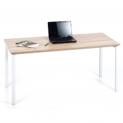 Scrivania direzione mod. Explorer 160x70x75h cm struttura metallo piano rovere