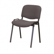 SEDIA  ERGONOMICA  MOD. ATTESA IN TESSUTO COLORE NERO