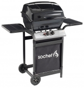 BARBECUE SOCHEF MOD. PEPITO 7,2 KW COTTURA A PIETRA LAVICA 2 BRUCIATORI