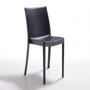 Sedia Perla in Polipropilene Antracite Arredo Esterno art. 00350.4