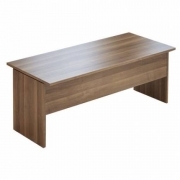 Scrivania direzionale dell'About serie Funny colore noce misura 140x80x72h cm