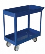 Carrello con 2 ripiani In acciaio verniciato 84x41x82h cm peso max 100 kg