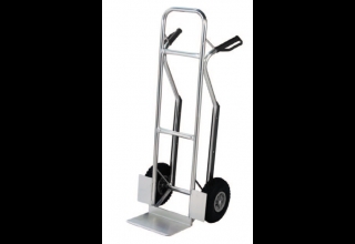 Carrello portatutto in alluminio Misura cm 48x49xH116 portata 180 kg tuv