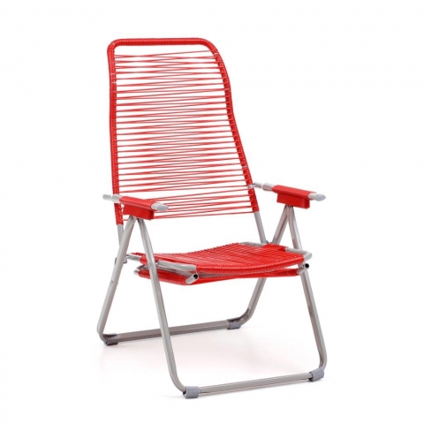SDRAIO CORDONATA ROSSA METALLO 175x60x105 cm 6 POSIZIONI