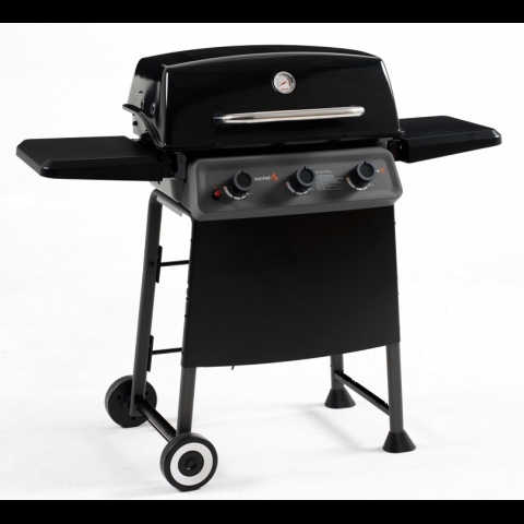 Barbecue Diablo  gas Potenza 8,8 kw 3 bruciatori 2 griglie misura 124x60x109 cm