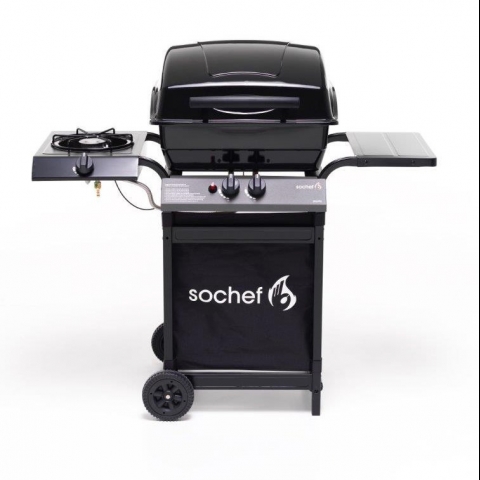 Barbecue a gas pietra lavica mod. piu Pepito potenza 10 kw