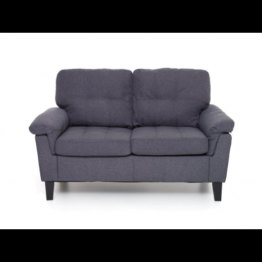 DIVANO DENVER IN TESSUTO DA 2 POSTI COLORE BLU 145X78X95H CM M0694-02