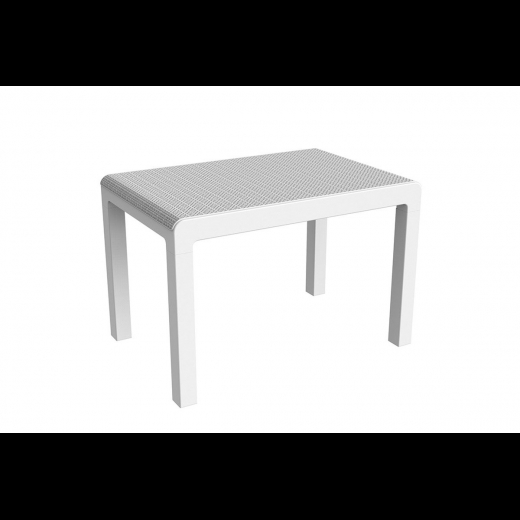 Set Toomax mod. Riviera con 4 posti 2 poltrone, divano 2p e tavolino bianco