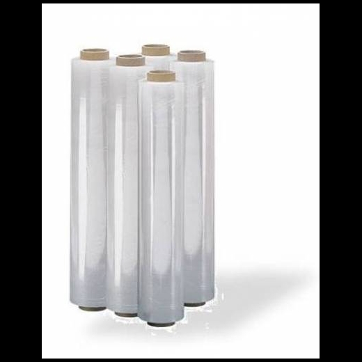 1 ROTOLO Film estensibile manuale trasparente da 2,4 kg bobbina film