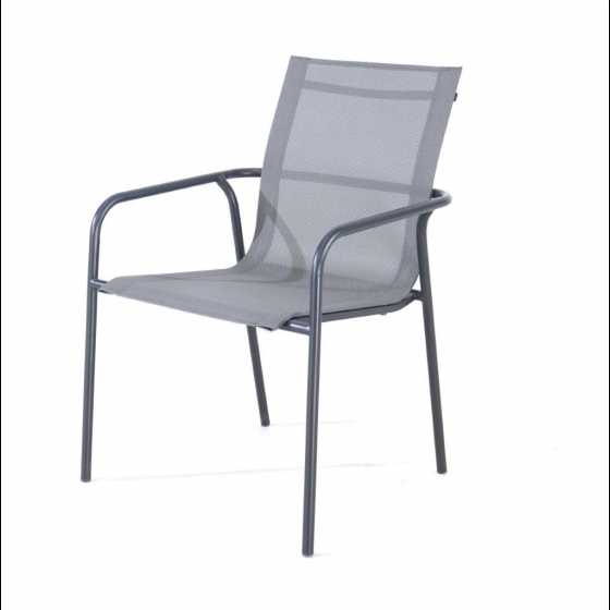 Poltrona da giardino mod. Bend antracite art. M0772-38
