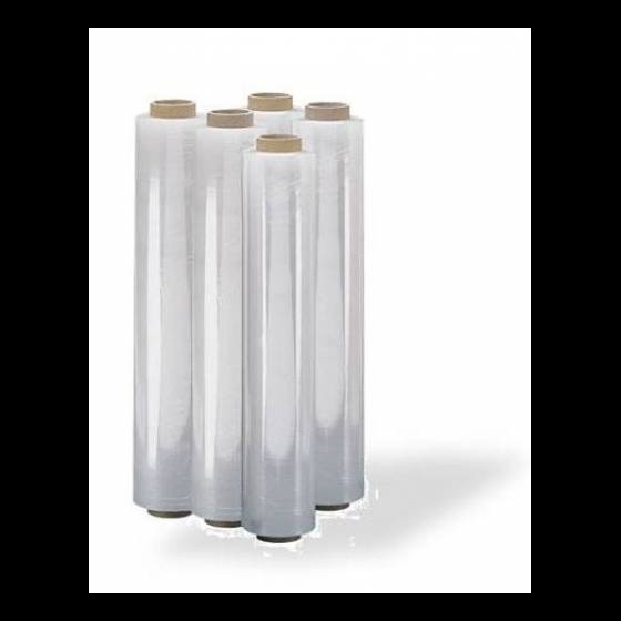 6 ROTOLI FILM ESTENSIBILE MANUALE TRASPARENTE DA 2,4 KG BOBBINA