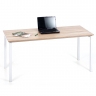 Scrivania direzione mod. Explorer 160x70x75h cm struttura metallo piano rovere